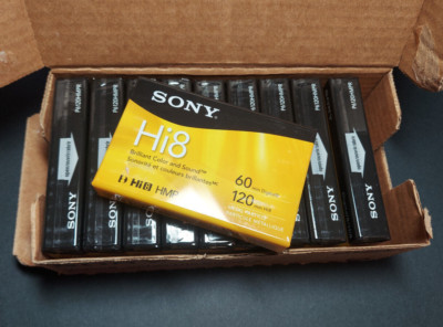 Sony Hi8 Tape 10-pack 120 minutes - P6120HMPR/XUC