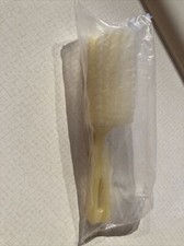 NEW Vintage Stanley Baby Hairbrush BABY Yellow Nylon Bristle New In Plastic