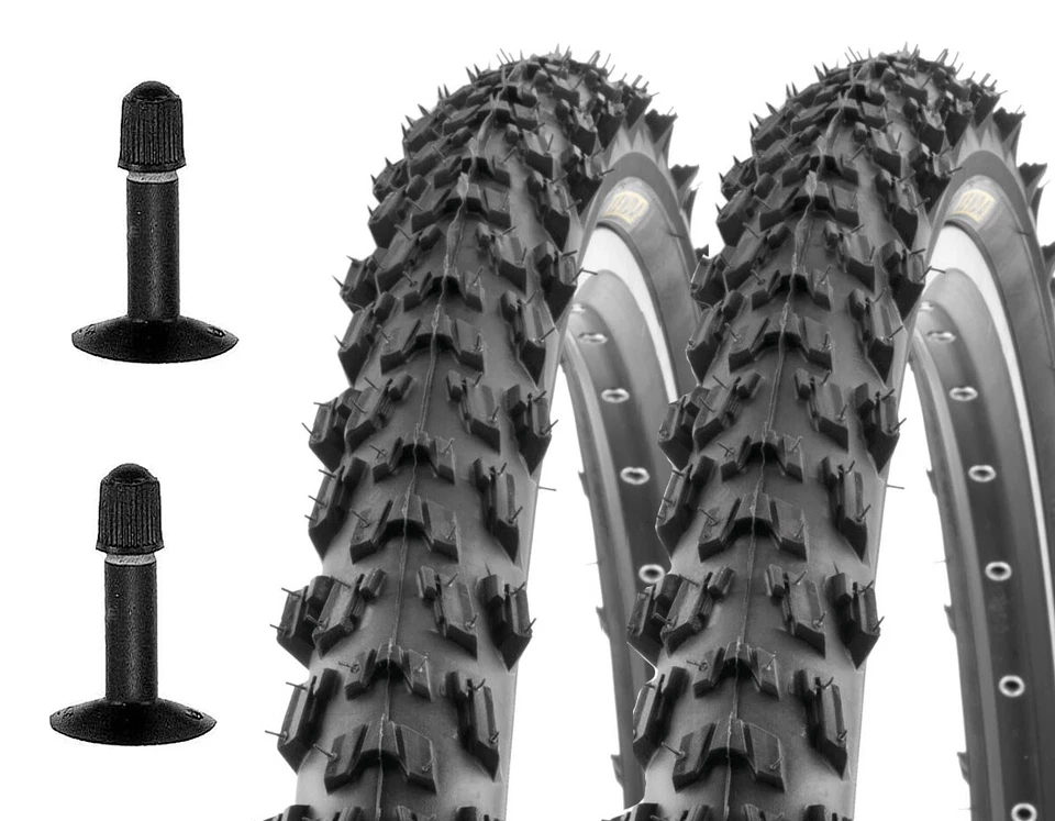 2 x Kenda Reifen MTB Fahrradreifen 26 Zoll 26x1.95 + 2 x Schlauch Mountainbike