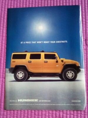 2003 Hummer Print Ad