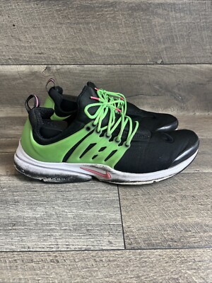 Nike Air Presto Green Strike Men’s Size 13 Black White Shoes DJ5143-001 