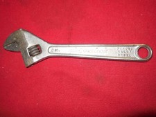 Vintage Clip-Stop Challenger 40081 8" adjustable wrench Made in the USA