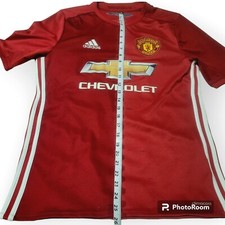 Adidas Jersey MANCHESTER UNITED XL 2016-17 LOCAL CAMISETA DE FUTBOL Juvenil Kit de FÚTBOL