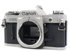 Video Exc    Canon AE-1 Silver SLR 35mm Film Camera For New FD Lens JAPAN 1