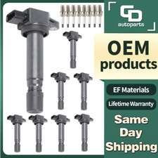 UF574 8 Ignition Coil + 8 Spark Plug for 4.4L...