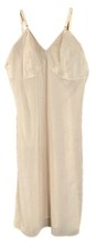 Vintage Wonder Maid Full Slip Womens Size 38 Pale Yellow Non Cling 2556 USA