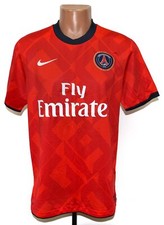 PSG PARIS SAINT GERMAIN 2010 2011 AWAY FOOTBALL SHIRT NIKE SIZE M ADULT