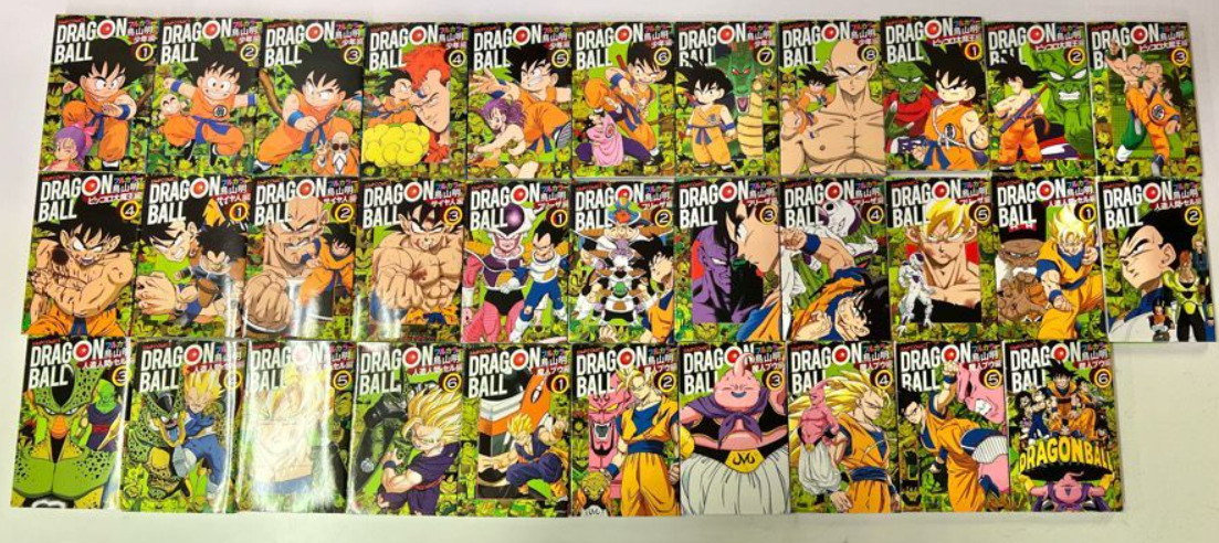 Akira Toriyama manga Dragon Ball Full color Majin Boo 1~6 Japanese ver.