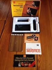 Lot of Various Flash Cubes Bulbs Holders Kodak Tele-Instamatic 608 Camera Box