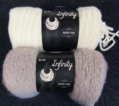 Infinity Scarf Double Loop One Size Fits All