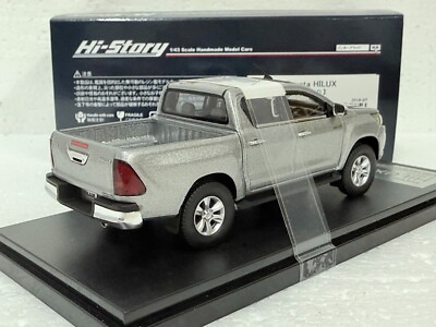 Hi Story HS204SL TOYOTA HILUX Z 2017 Silver JDM 1/43 scale model