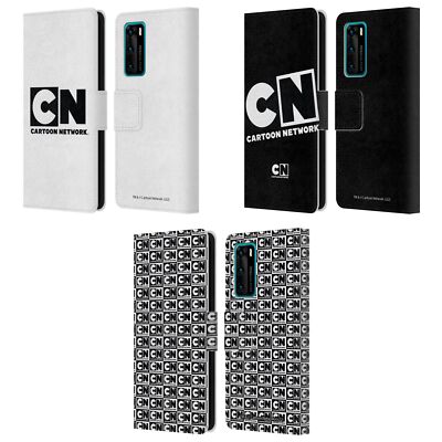 OFFICIAL CARTOON NETWORK LOGO LEATHER BOOK WALLET CASE COVER FOR HUAWEI PHONES 4