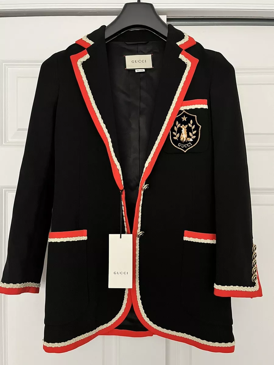 Gucci Mens Crest Coat