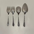 Vtg Wm A. Rogers A1 Plus silverplate. pattern: Meadowbrook: 4 serving pieces — photo 2