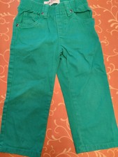 Lange Hose Kinderhose grün  - Größe 92 - Zustand sehr gut - 100% BW - Gummibund