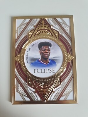 Futera Unique 2024 World Football Frankreich Aurelien Tchouameni Gold Frame /12