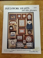 PATCHWORK HEARTS AND OTHER PLEASURES CROSS STITCH PATTERN FREE SHIPPING
