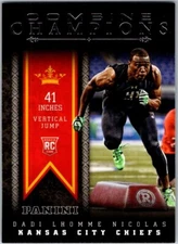 2016 Panini Combine Champions #19 Dadi Lhomme Nicolas