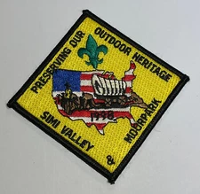 Simi Valley 1998 Moorpark Outdoor Heritage Patch Boy Scout  MC7