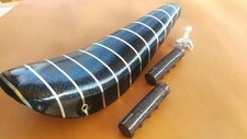 20" SPARKLE BLACK Lowrider Krate Bicycle BANANA SEAT  Grips Included