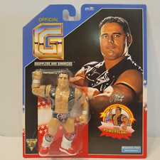 Grapplers & Gimmicks British Bulldog '97 Official Hasttel Toys WWE Figure Sealed