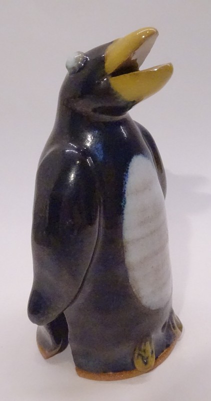 Vintage 1998 O’Brien Tyrrell Pie Bird Funnel/Vent * Waddling Penguin OOAK