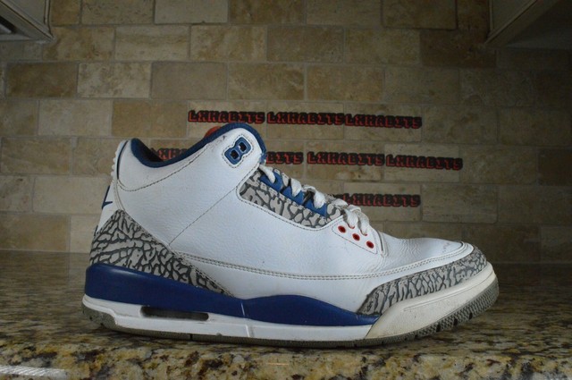 jordan true blue retro 3