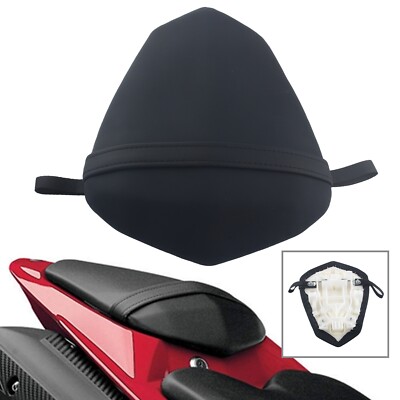 Black Rear Passenger Seat Cushion Pillion For Yamaha YZF-R1 2009-2014