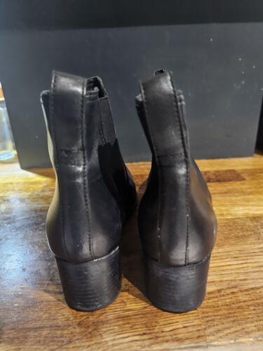 Rag&Bone Walker Chelsea Black Boot Size Uk 6 Vgc - Foto 9 di 12