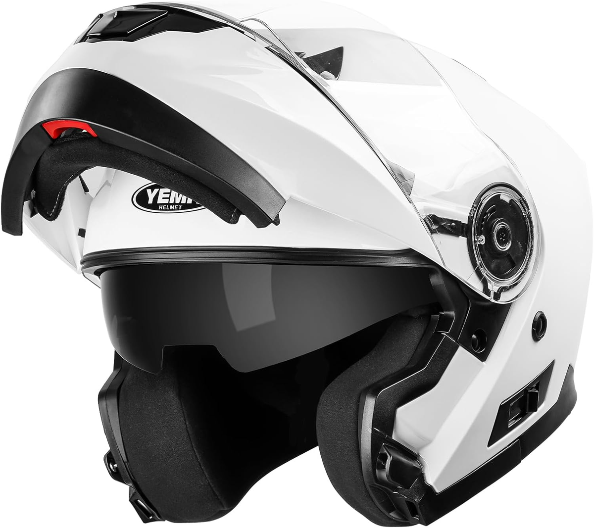 YEMA YM-926 DOT Approved Modular Full Face Motorcycle Helmet with