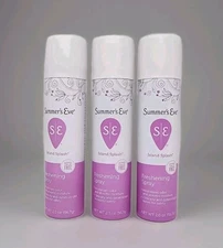 3x Summer's Eve Island Splash Feminine Deodorant Spray 2oz NEW! FRESH