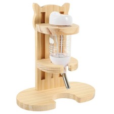 Pet Cage Water Bottle with Stand Ideal for Hamsters and Small Animals