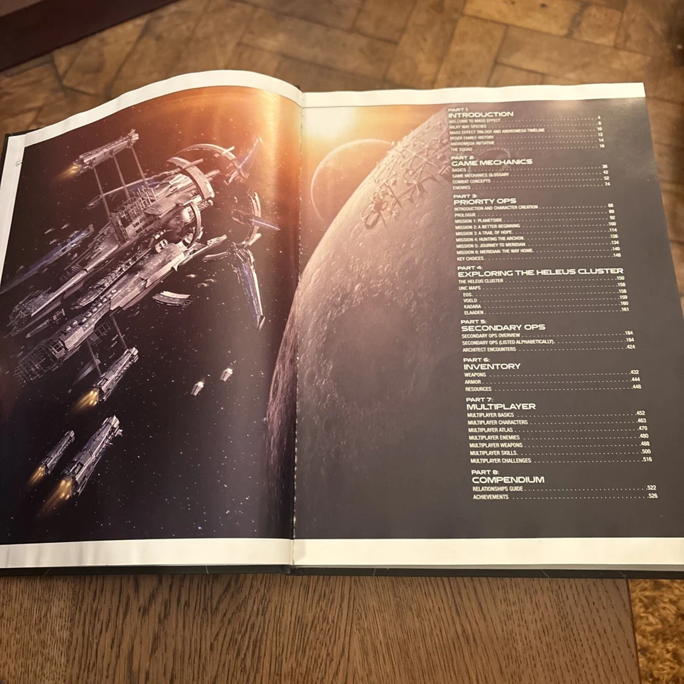 Mass Effect Andromeda Initiative Pathfinder Collectors Strategy Game Guide Book - Image 3 of 4