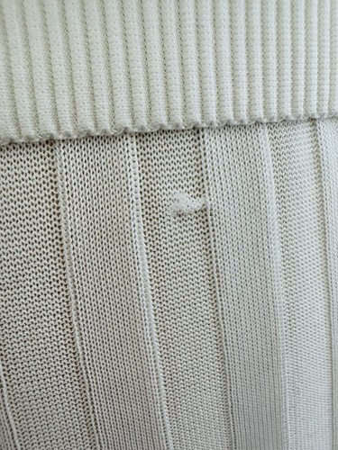 SIR the Label Wrap Maxi Dress Size 1 8 White Long Sleeve Ribbed Knit Stretch - Bild 15 von 15