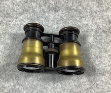 Russe Jumelle Paris Brass Antique Theatre Opera Binoculars Brass Y161x