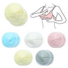 Reusable Cloth Bamboo Breast Pads Washable Feeding Nursing Breastfeeding