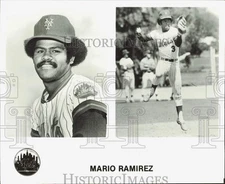 Press Photo Mario Ramirez, New York Mets Baseball Team - lrs30088