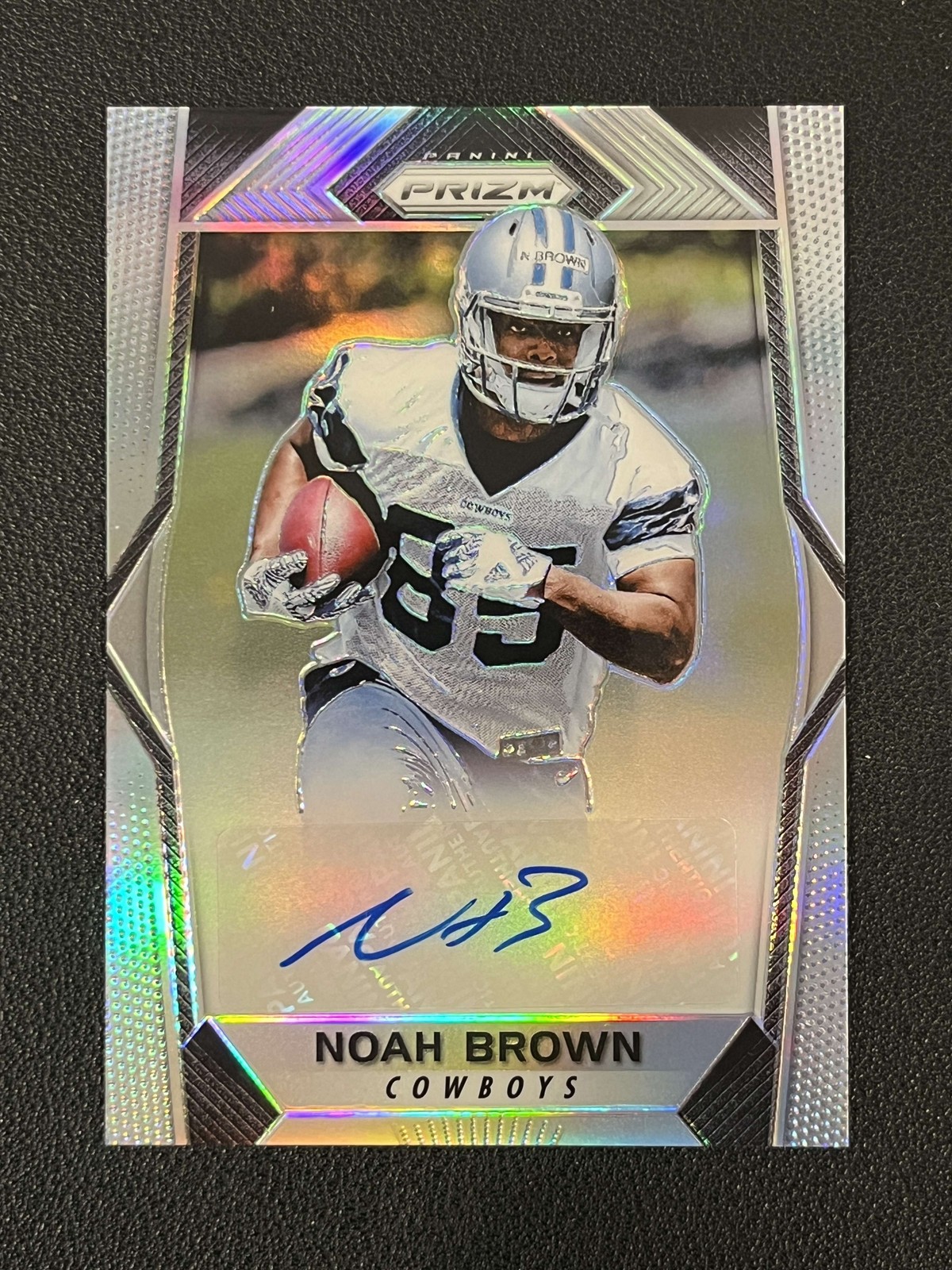 Noah Brown 2017 Prizm Auto RA-NB Rookie RC Cowboys