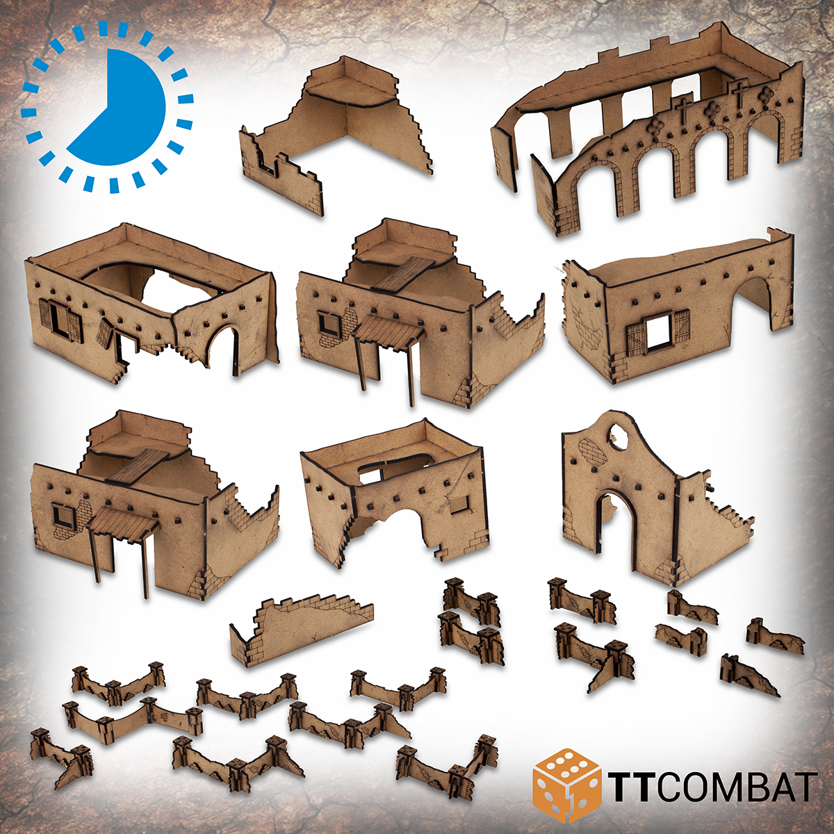 TTCombat BNIB Ruined Mexican Slums