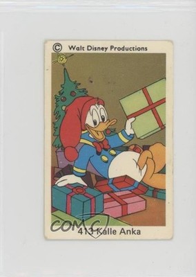 1973-76 Swedish Disneybilder Numbered Donald Duck Kalle Anka #413 06e0