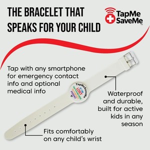 Emergency Contact Child Safety Bracelet for Kids