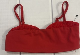 five dancewear Red Bra Top Red Youth Large NWOT