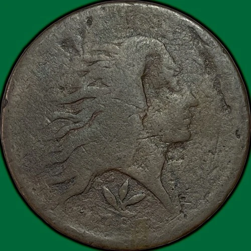 Photo of a 1793-P Large Cent from an eBay listing that sold on Jul 4, 2026