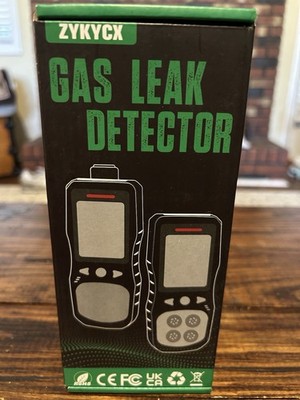 Portable Ammonia Gas Detector, 0-200 PPM, Rechargable, Hum And Temp