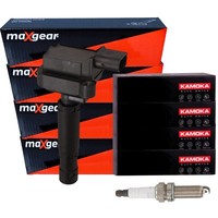 4X Maxgear ZüNdspulen + ZüNdkerzen FüR Mercedes W203 W204 W211 W212 Sprinter Slk