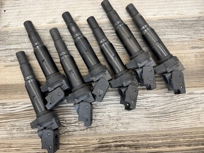 2010-15 BMW X5 4.4L  OEM Eldor Ignition Coils R3516-S00-103 Used Set Of 7 