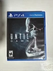 Until Dawn 2015 Sony PlayStation 4 PS5 Backward Compatible