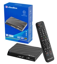 Vseebox Vsee V6 Max Android TV Box - Authorized Distributor, 1 Year Warranty