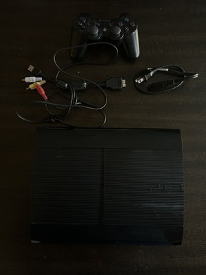 Playstation 3 PS3 Super Slim 500GB Console - CIB - Complete In Box