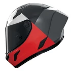 Nolan X-804 RS Blocco 369 Carbon Red Grey White